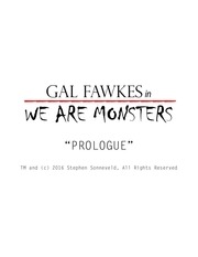 Page 2, Gal Fawkes We Are Monsters by Sonneveld