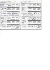 Page 1, Record of vessel 2012 to 2016 Capt. Felix Hdez #3