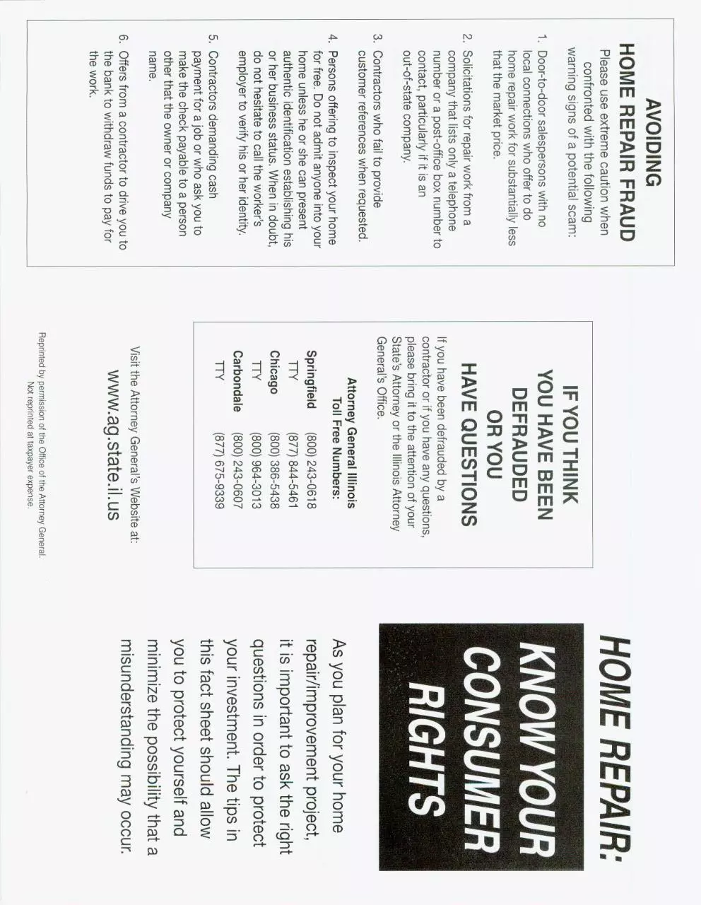 Page 2 of 2, Consumer Rights