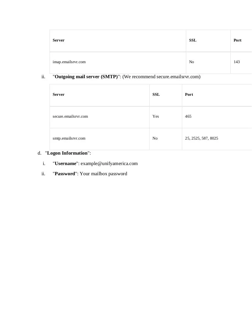 Page 5 of 9, Set Up guide Windows Outlook 2016 (UA)