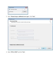 Page 3, Set Up guide Windows Outlook 2016 (UA)