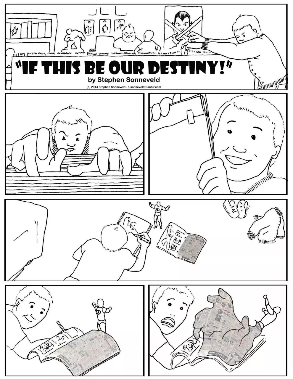 Page 1 of 4, If This Be Our Destiny by Stephen Sonneveld