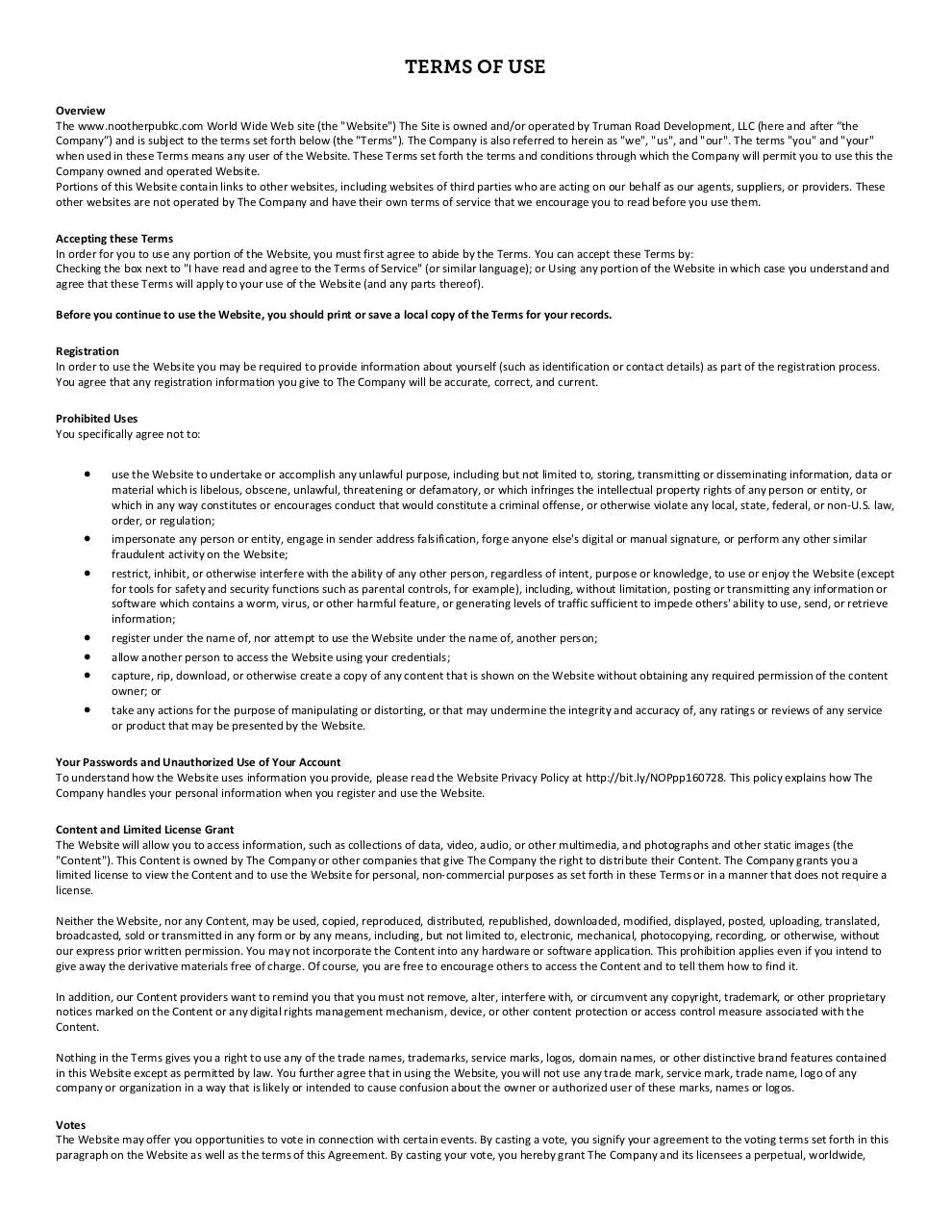 Page 1 of 4, kc nop terms 2016