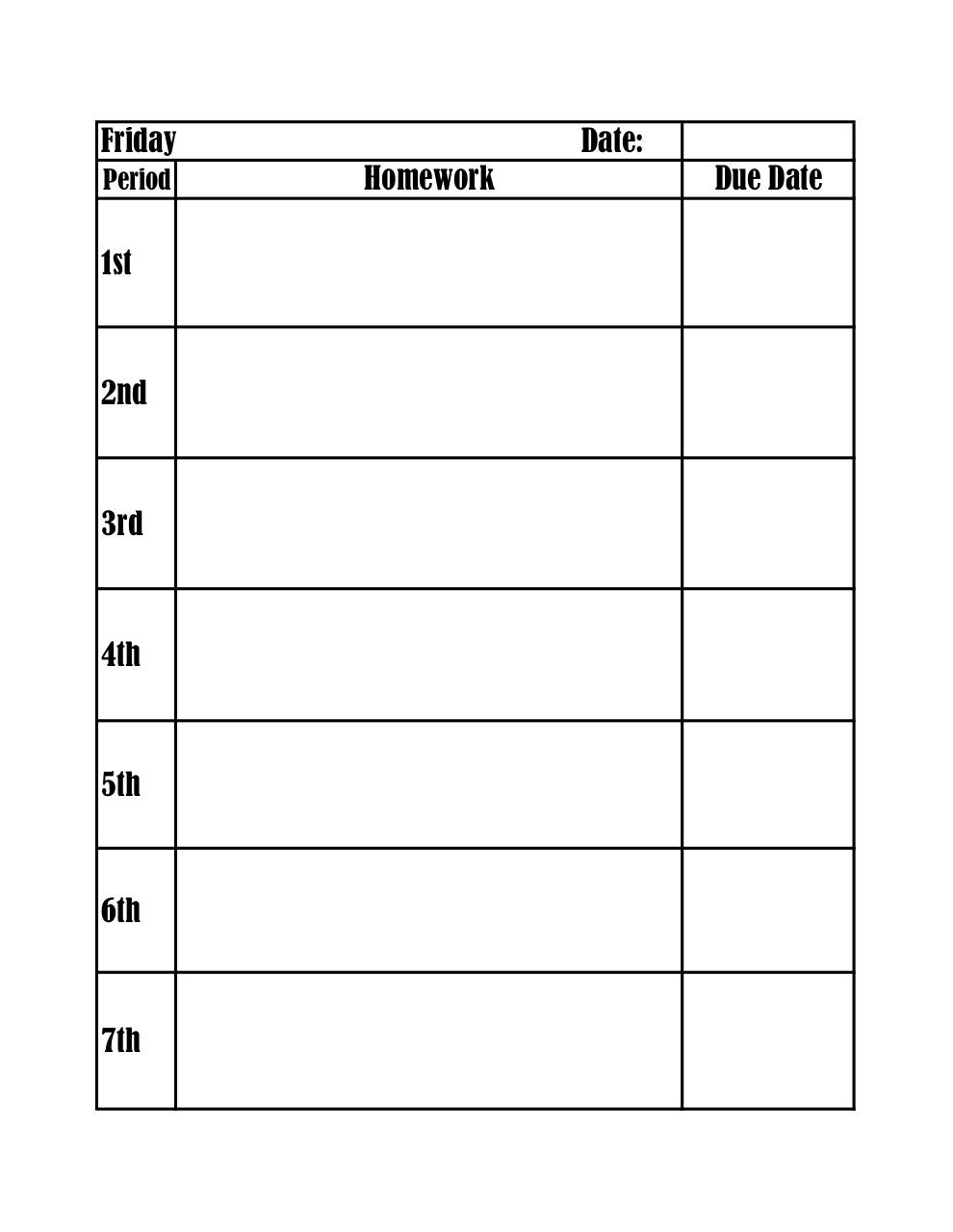 Document preview Daily Planner .PDF - page 5/5