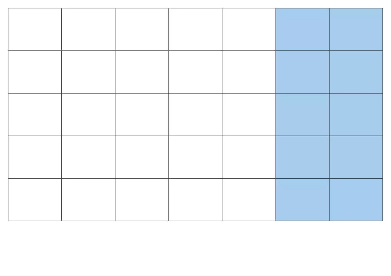 Page 2 of 2, BLANK ACADEMIC CALENDAR BySofie Blue
