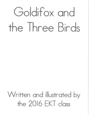 Page 1, Goldifox and the Three Birds final in order