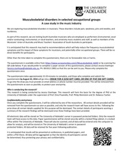 Page 1, Information Sheet Art Orchestra