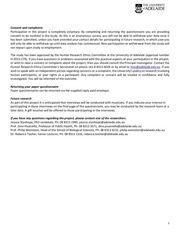 Page 2, Information Sheet Art Orchestra
