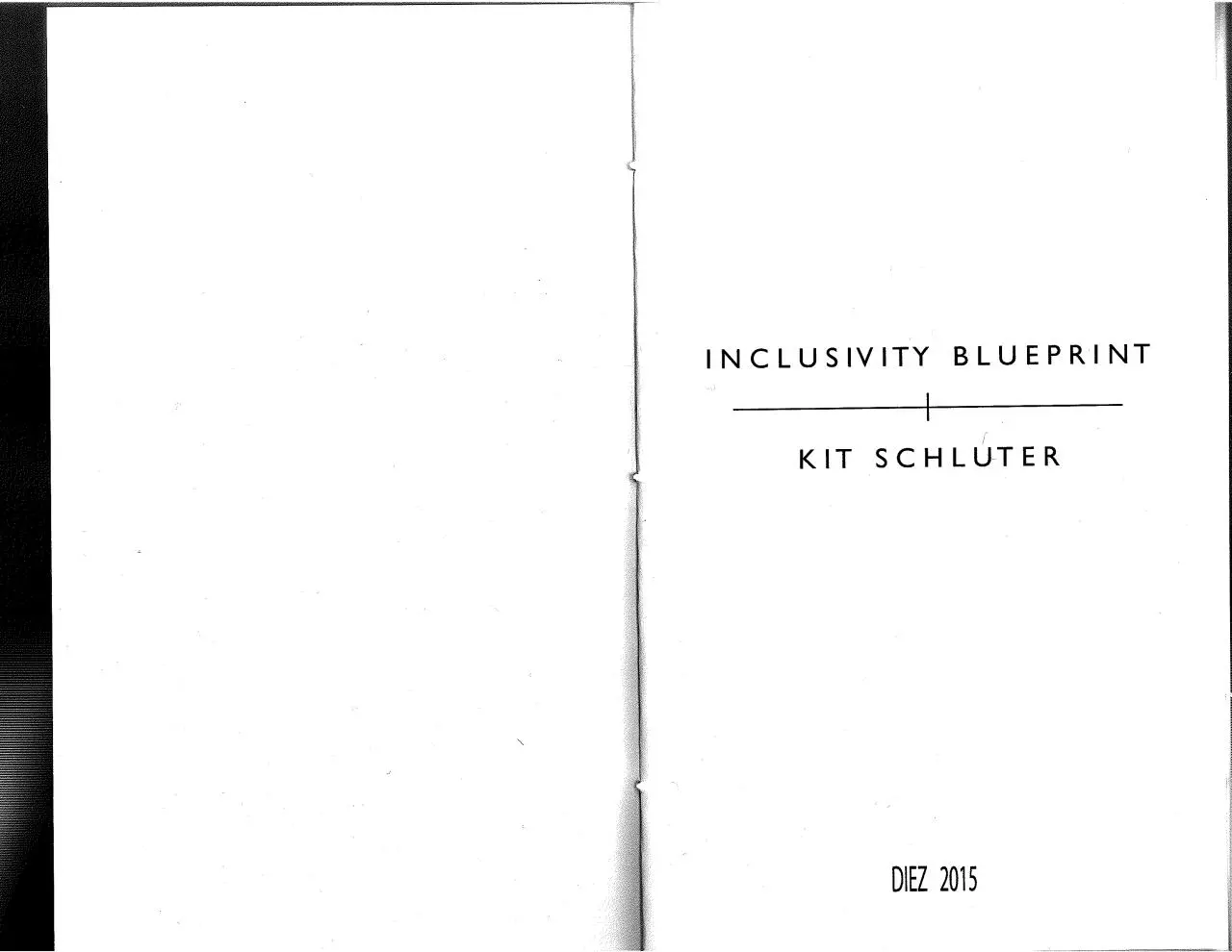 Page 2 of 18, InclusivityBlueprint Schluter Diez2015