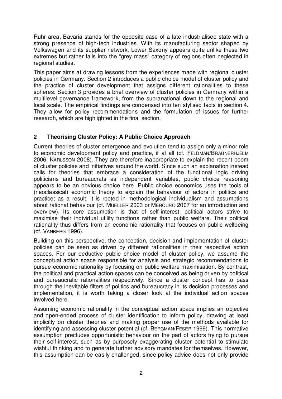 Kiese.Matthias_Stylised Facts on Cluster policy.pdf - page 2/31