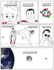 Page 4, Superman versus Cancer by Stephen Sonneveld