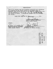 Page 2, Three Tribal Resolutions