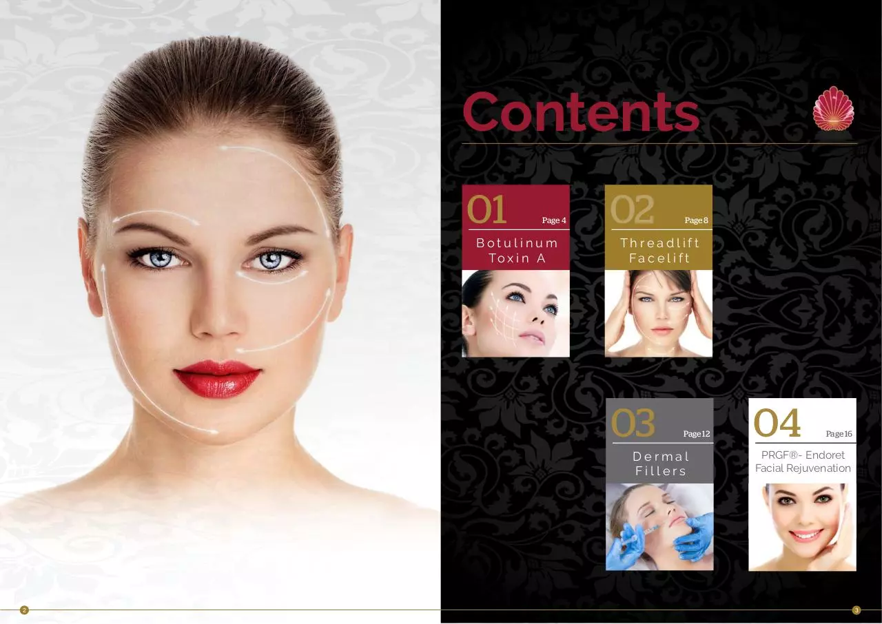 Page 2 of 11, Full Facial Brochure