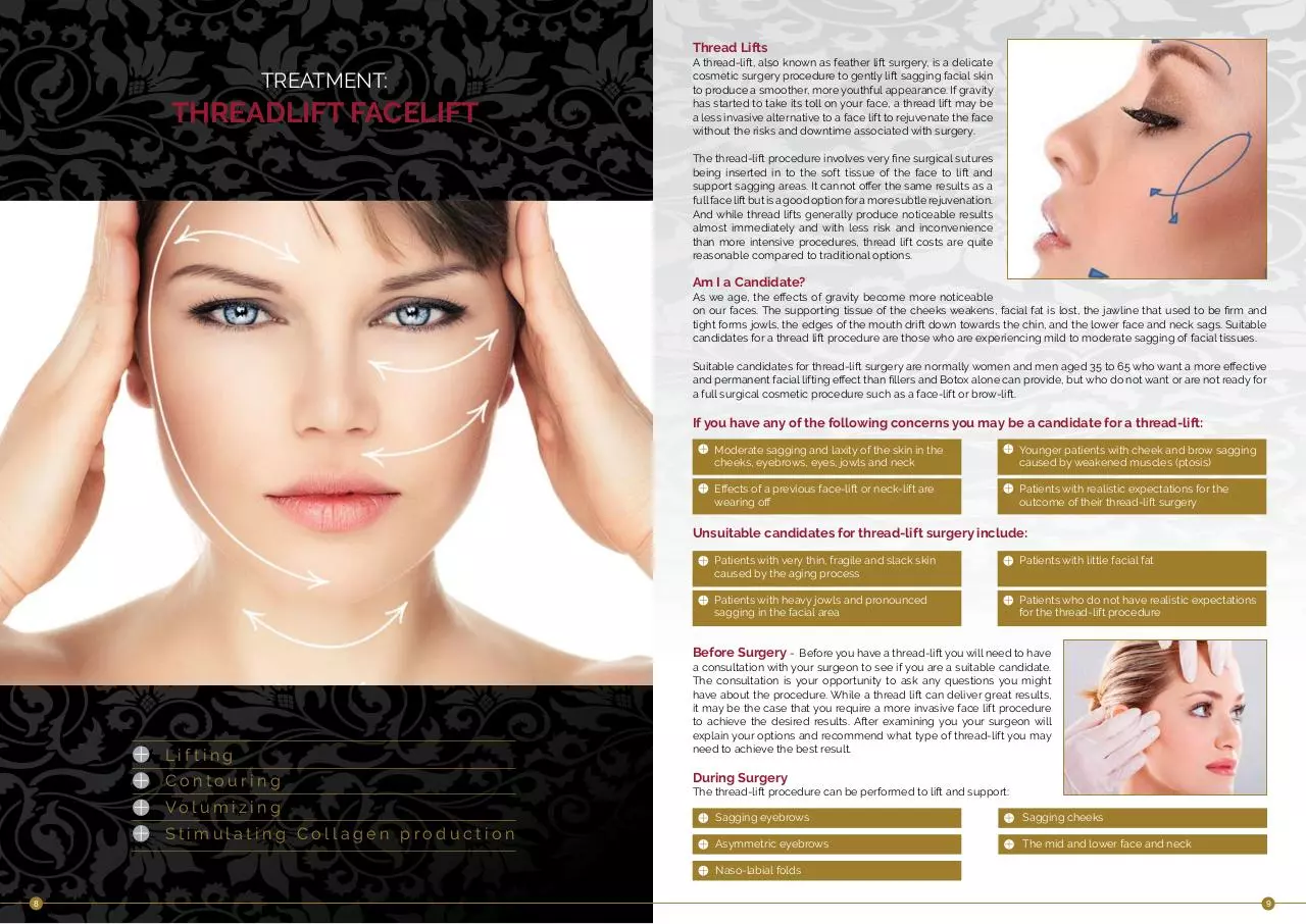 Page 5 of 11, Full Facial Brochure