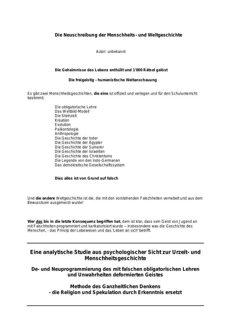 Page 1 of 318, freigeistig humanistische weltanschauung