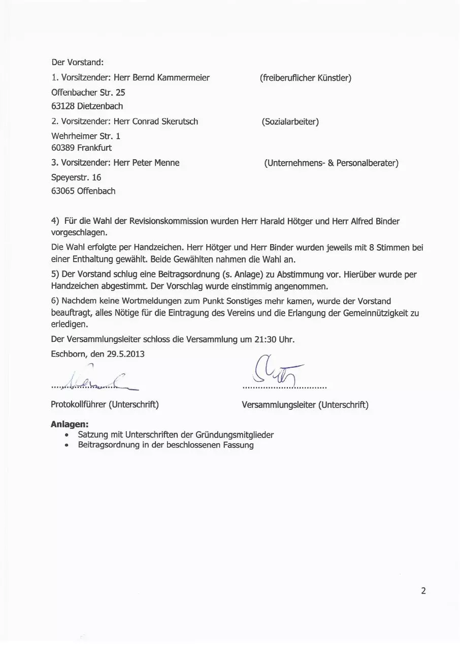 Page 2 of 9, gbs Rhein Main Gründung