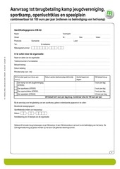 Page 1, cm tegemoetkoming kamp