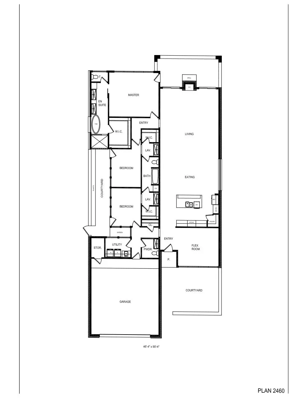 Page 1 of 1, Plan 2460