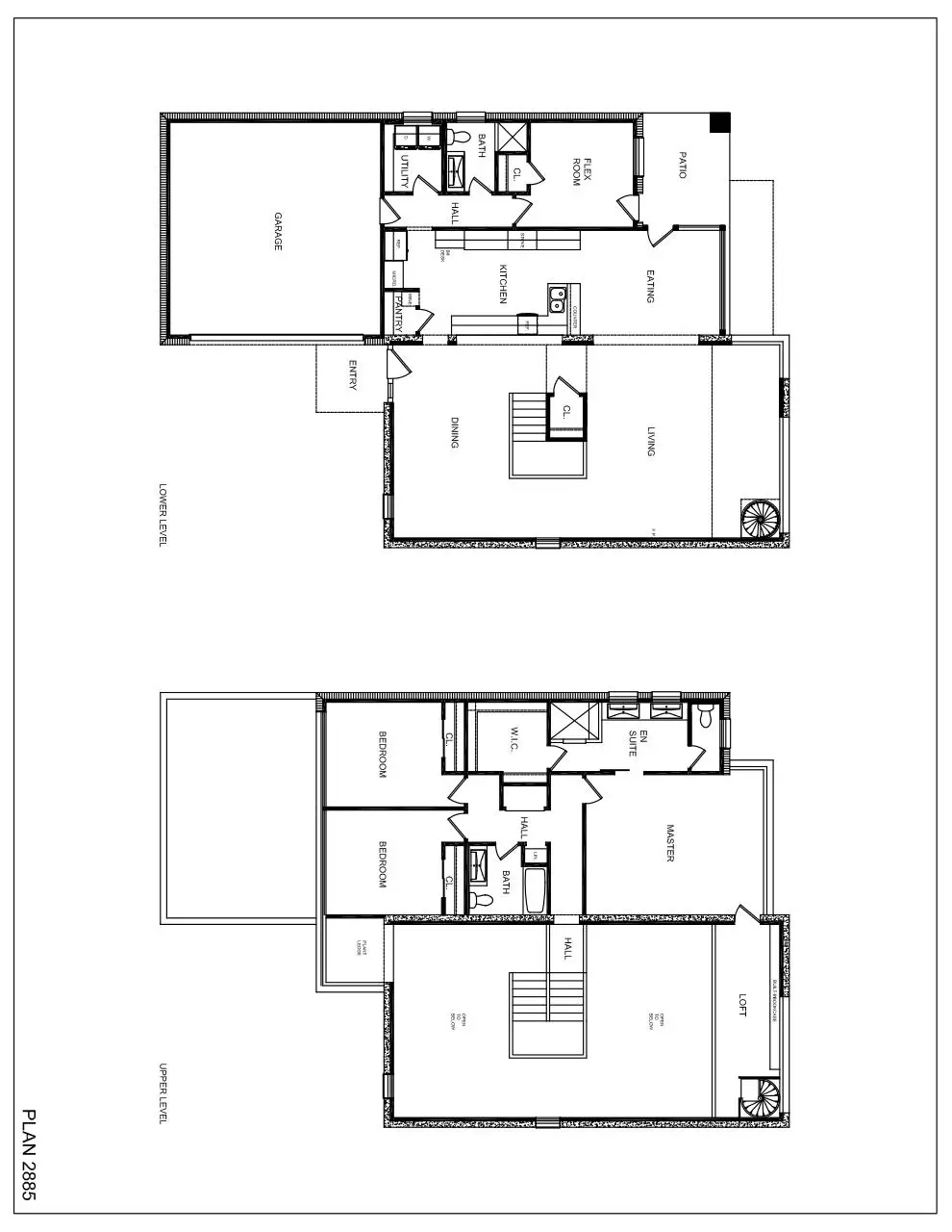 Page 1 of 1, Plan 2885
