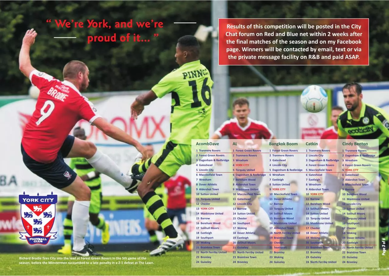 Page 3 of 6, LeaguePredictions2016 17