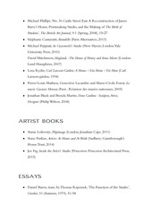 Page 4, Studio Museum Resources The Artist's Studio Museum Network