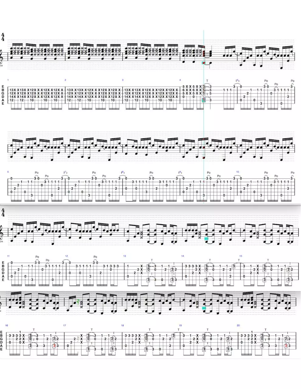 Page 1 of 1, Trap Queen Tabs