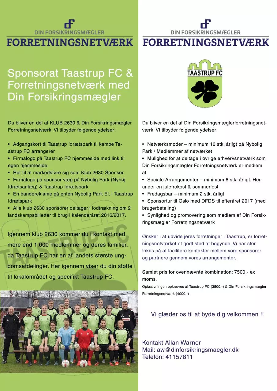Page 1 of 1, Din forsikringsmægler forretningsnetværk