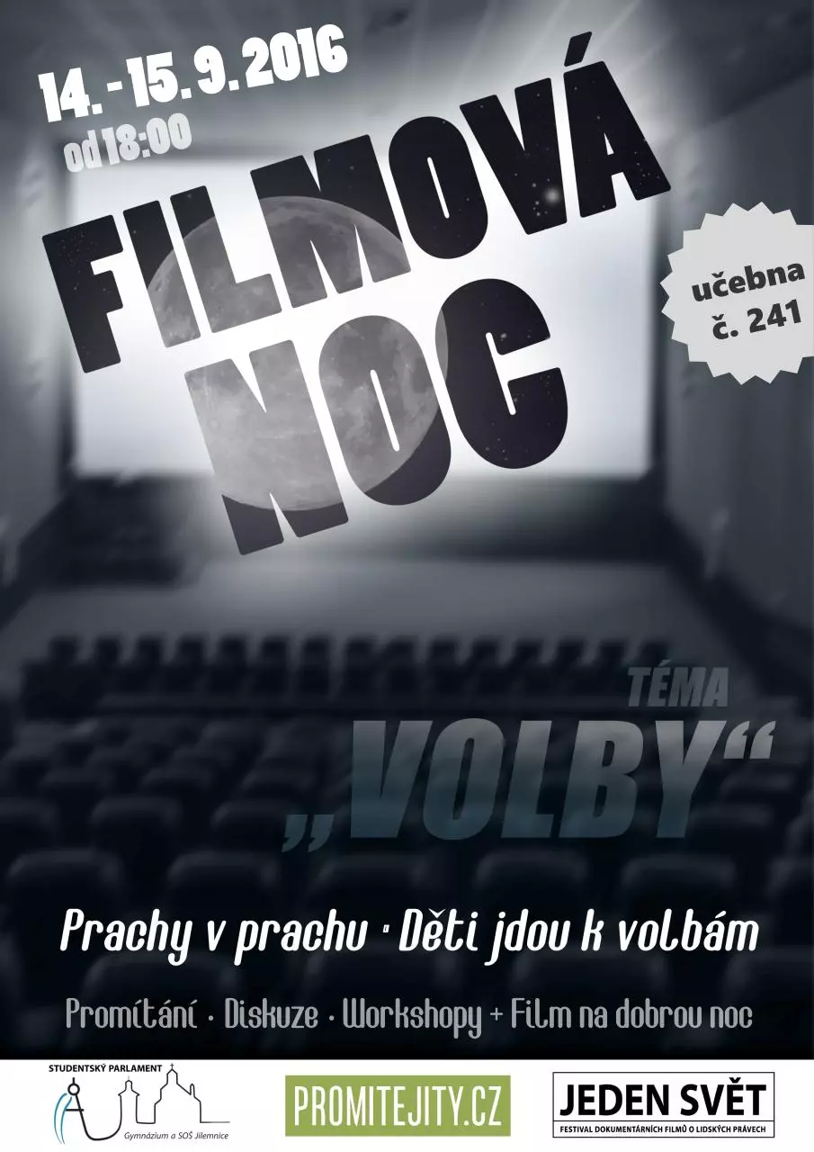 Page 1 of 1, filmova noc 2016