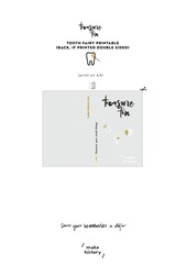 Page 2, Treasure Tin x Tooth Fair (c) make history