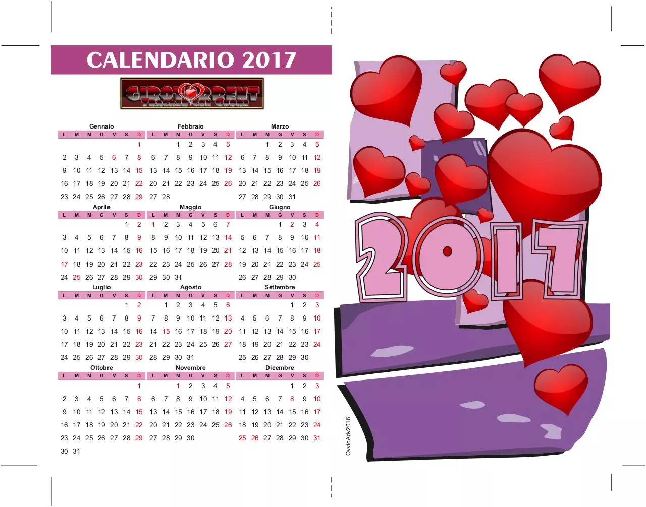 Document preview - mini calendario tavolo Giro2017.pdf - Page 1/1