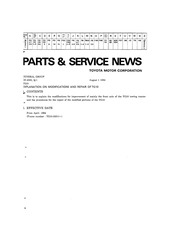 Page 3, Repair Manual TG10 CE607