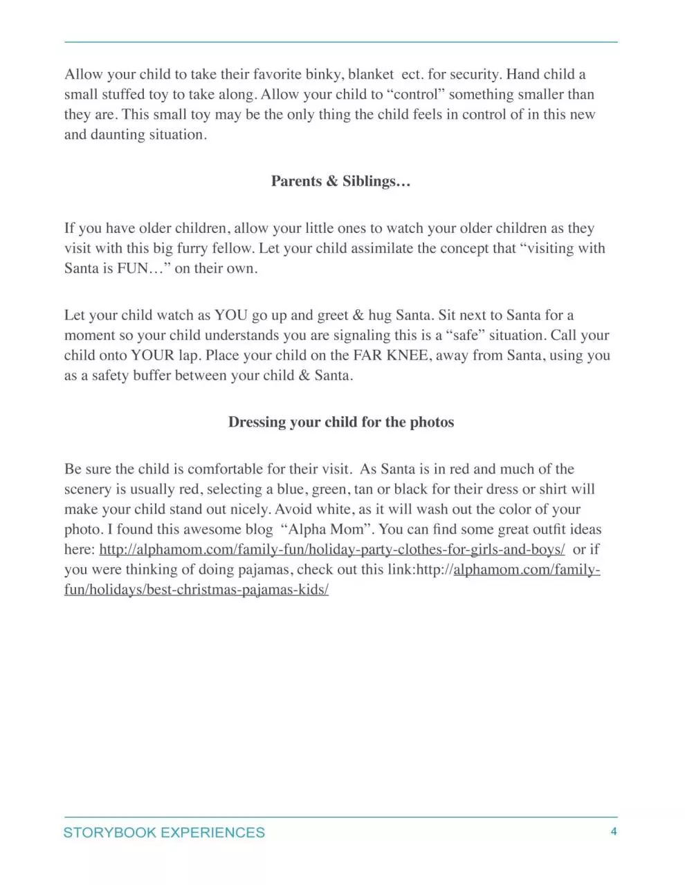 Page 4 of 4, Santa's Workshop Guide