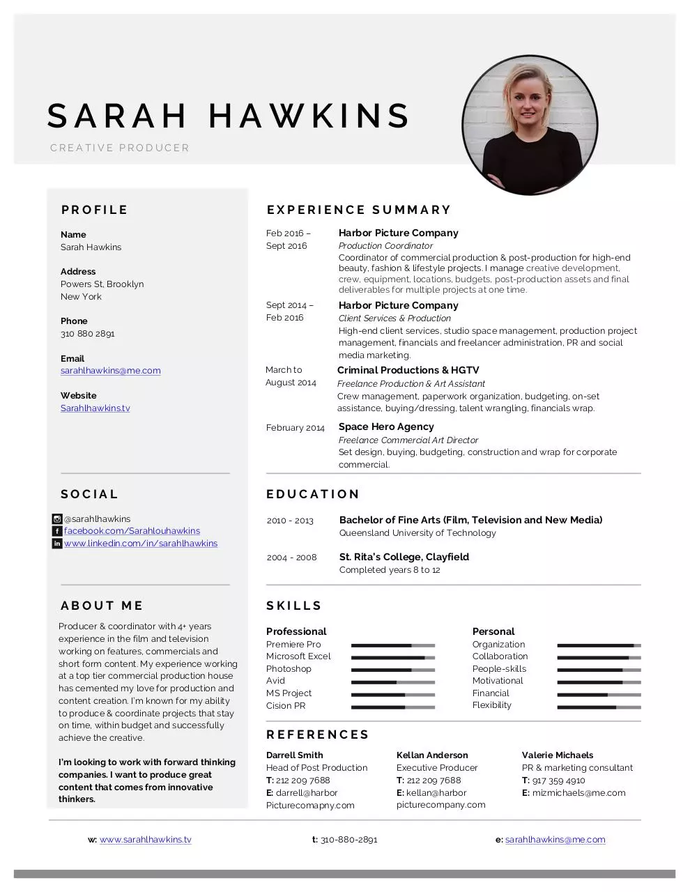 Document preview - Sarah Hawkins Resume_0916.pdf - Page 1/1