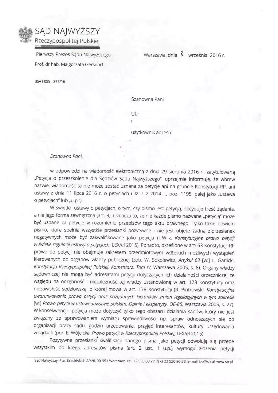 Page 1 of 3, SN petycja