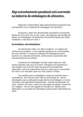 Page 1, TENDENCIAS NO MUNDO DE EMBALAGENS DE ALIMENTOS (2)
