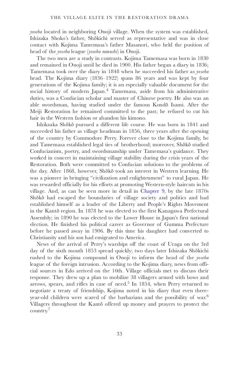 The Village Elite  in the Meiji Restoration Drama - Steele.pdf - page 2/12