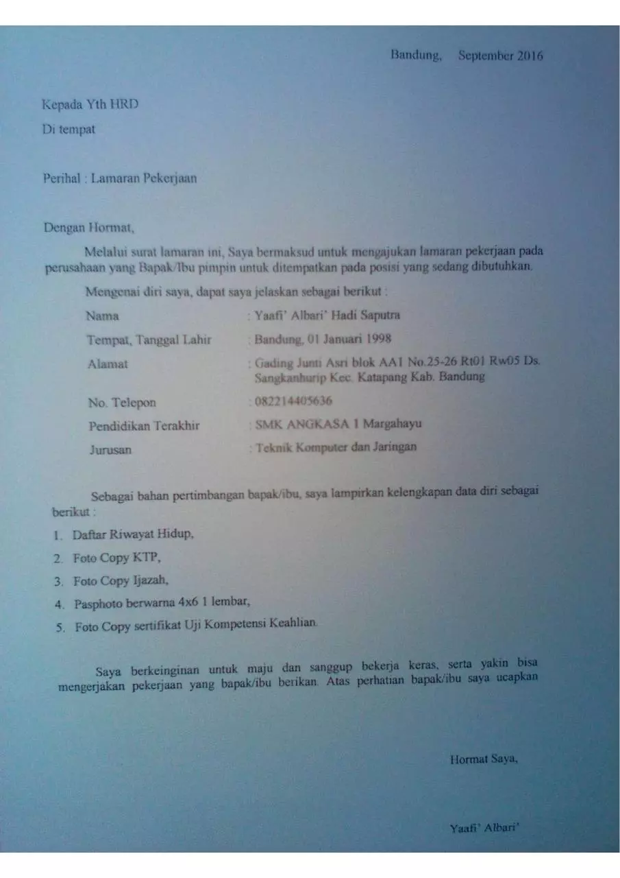 Page 3 of 12, Lamaran ilovepdf compressed