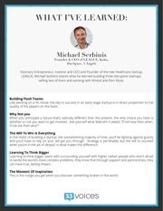 what i ve learned michael serbinis