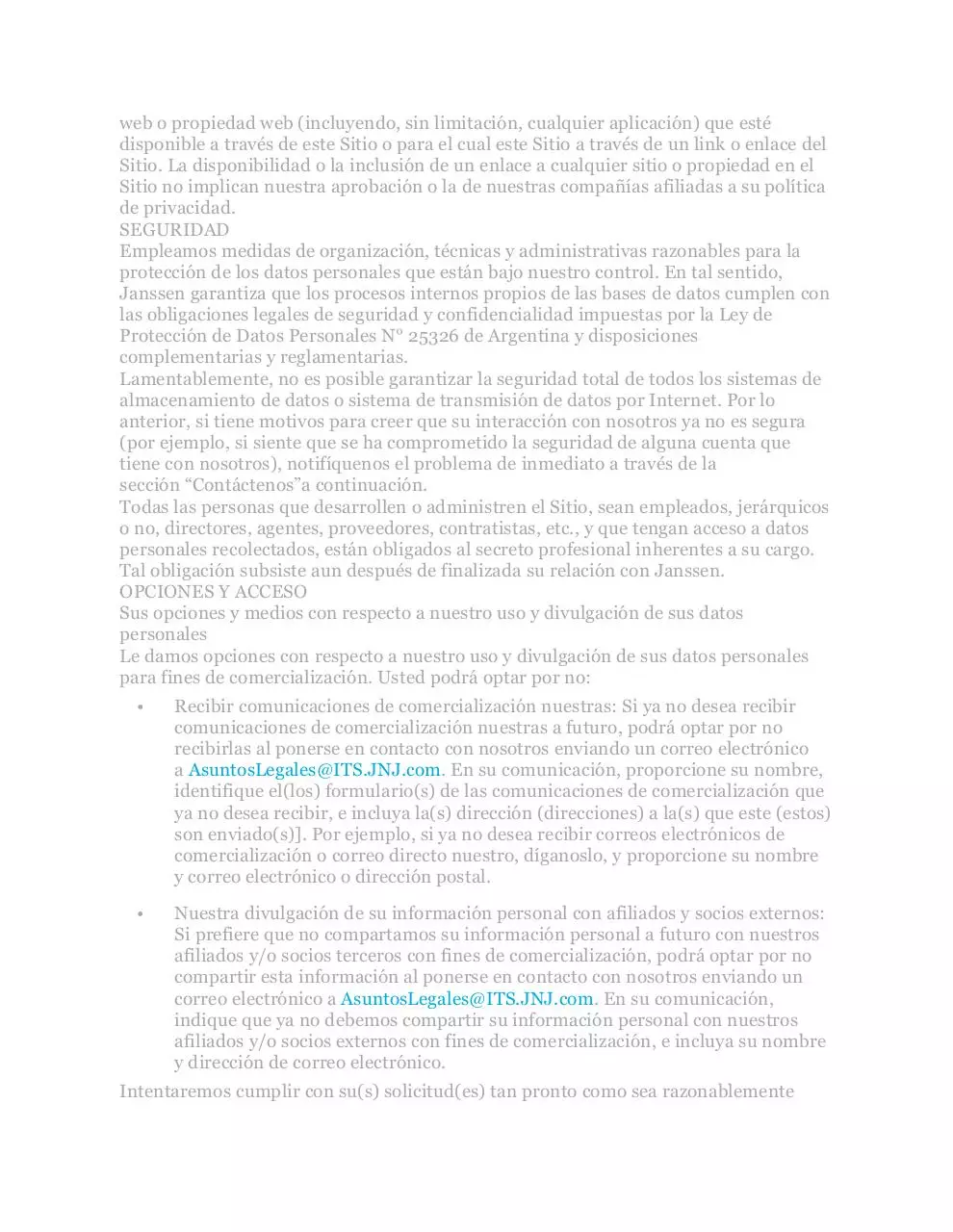 Page 5 of 7, Privacy Policy URU