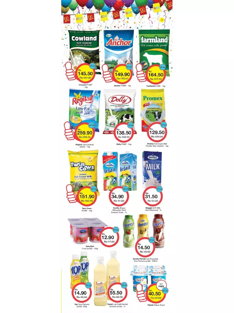 Page 3 of 28, gsr promos 17 aout to 09 oct 2016
