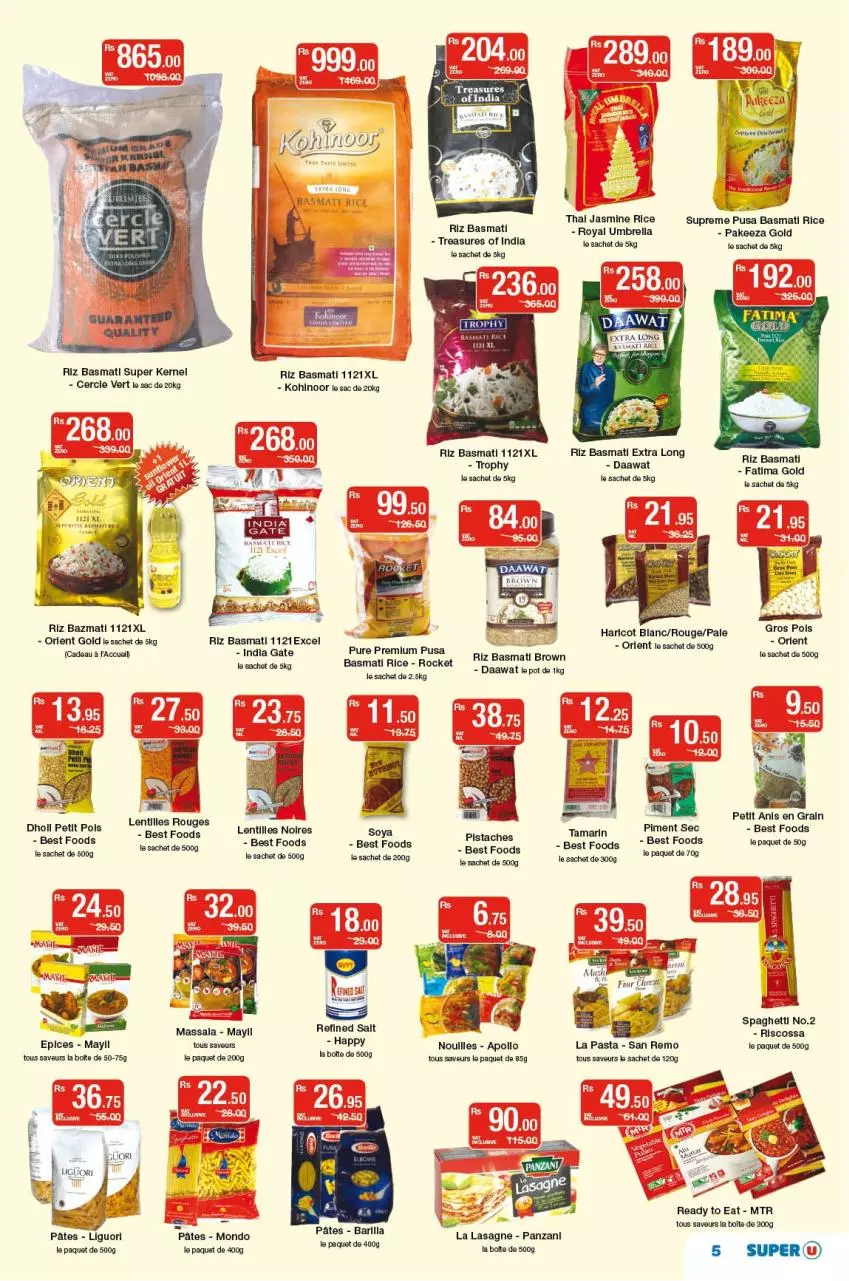 Page 5 of 20, super u promos 23 sept to 06 oct 2016