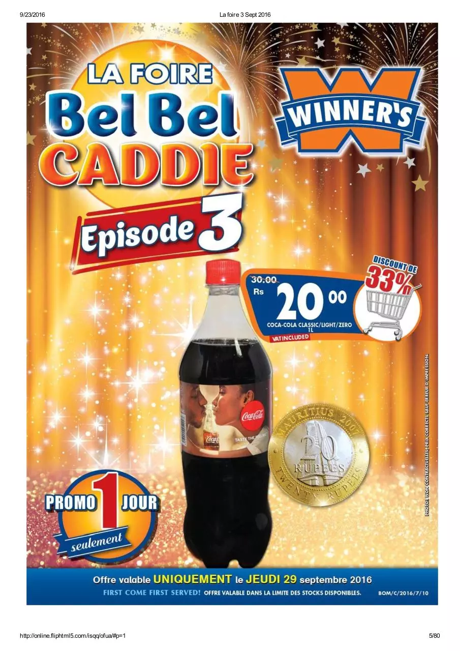 Page 5 of 80, winners promos 23 sept to 06 oct 2016