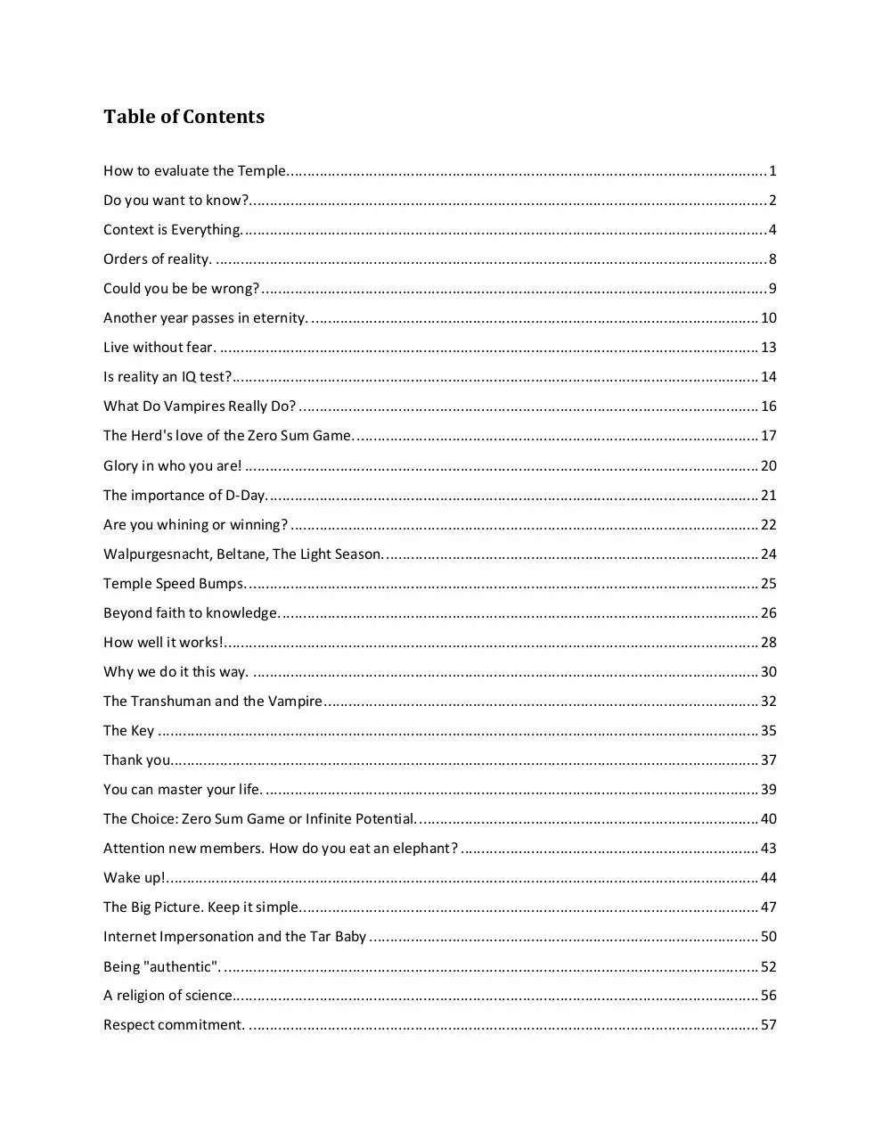 Page 2 of 113, 11 Bloodlines Four