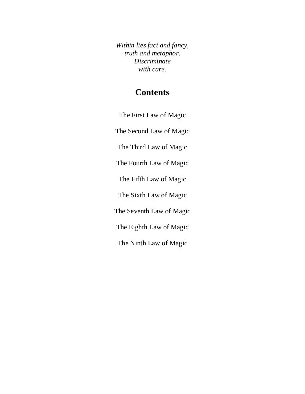 Page 2 of 56, 6 The Vampire Sorcery Bible