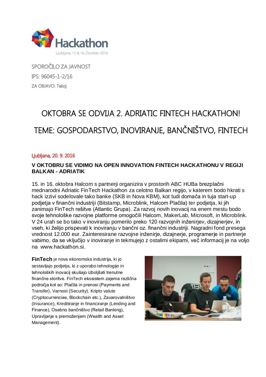 Adriatic Balkan Fintech Hackathon-PR1-napovednik (1).pdf - page 1/10