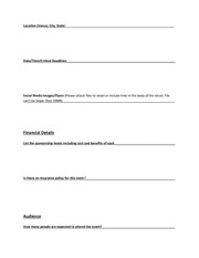 Page 2, City Gear Sponsorship Form