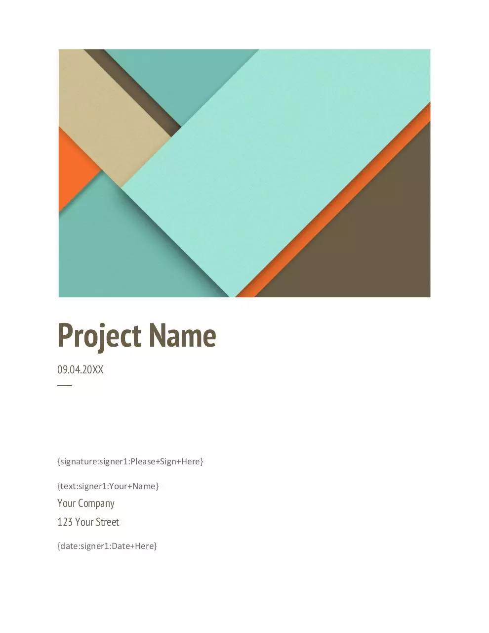 Page 1 of 1, Projectproposal
