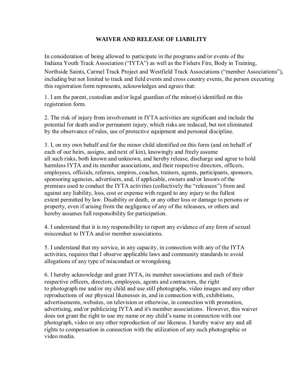 Document preview waiver.pdf - page 1/2