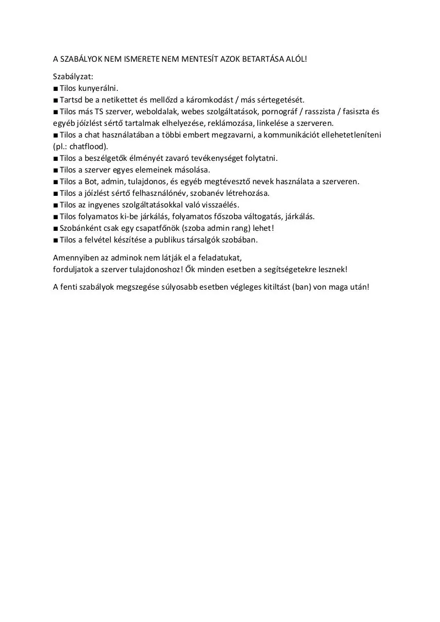 Page 1 of 1, Dokumentum