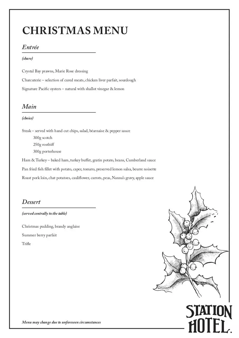 Document preview - ChristmasMenu-V2.pdf - Page 1/1
